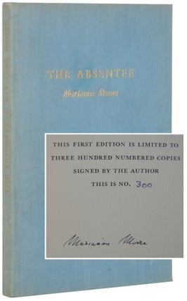 Item #101 The Absentee. Marianne Moore