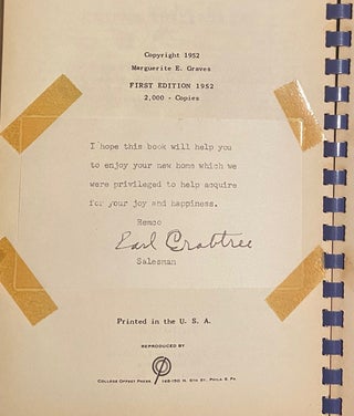 Favorite Recipes from Friends Across the Nation; A Collection of Favorite Recipes Contributed by Realtors and Realtors' Wives