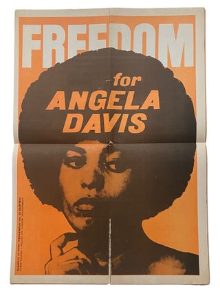 Item #1025 Freedom for Angela Davis Poster; International Women’s Day Edition. People’s World