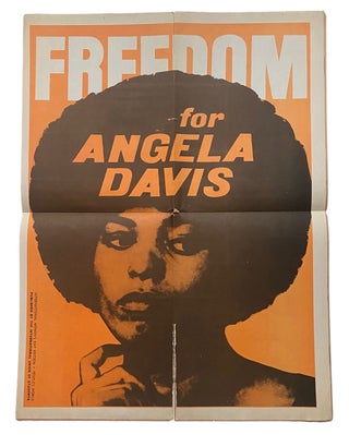 Item #1025 Freedom for Angela Davis Poster; International Women’s Day Edition. People’s World