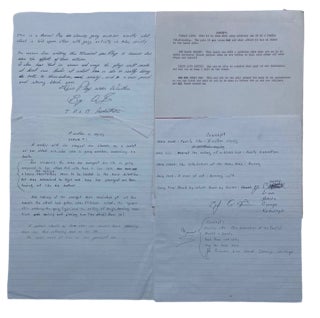 Item #1036 Late 1990s Treatment Concept for a Musical Play on West Coast Gang Life