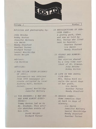Ebbtide; Volume 1, Number 1