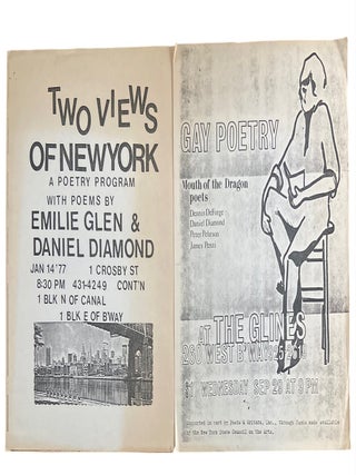 Archive of Gay New York City Poet Daniel Diamond