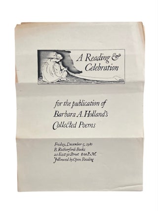 Archive of Gay New York City Poet Daniel Diamond