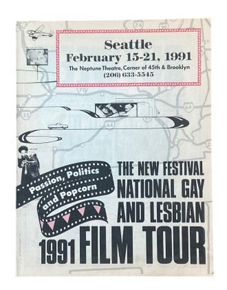 Item #1103 The New Festival National Gay and Lesbian Film Tour 1991; Seattle at the Neptune...