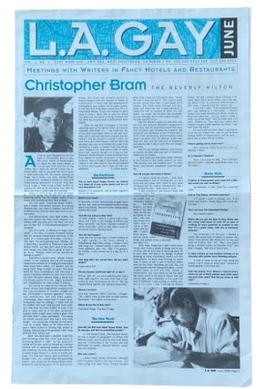Item #1109 L.A. Gay Vol. 1 No. 1. June 1995