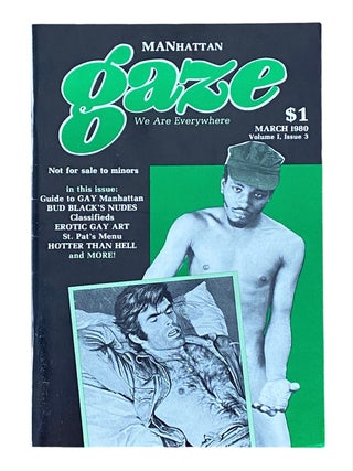Item #1114 MANhattan Gaze. Volume I, Issue 3. March 1980