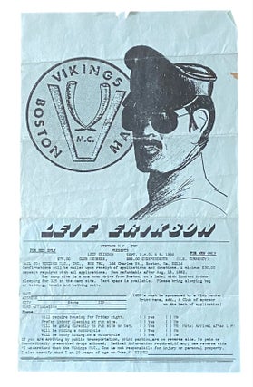 Item #1116 Vikings M.C. Boston, MA, Event Flyer