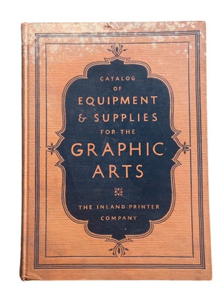Item #1139 Catalog of Equipment & Supplies for the Graphic Arts