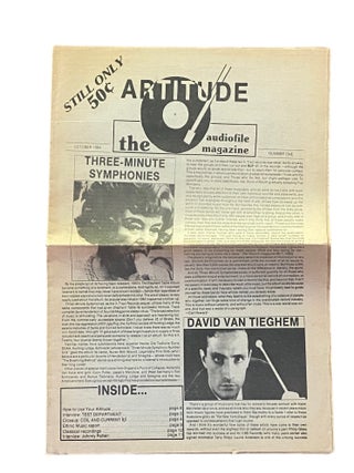 Item #1148 Artitude: The Audiofile Magazine; Number One. October 1984