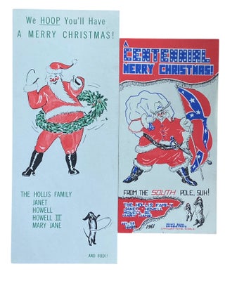 Item #1165 Hollis Family Christmas Cards. Columbus, GA. 1940s-1970s