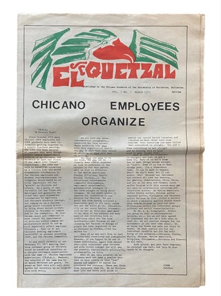 Item #1174 El Quetzal Vol. 1 No. 2 (March 1973