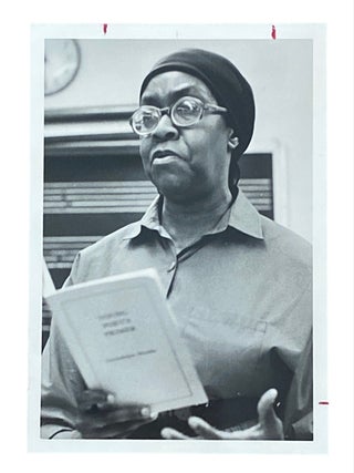 Item #1207 Gwendolyn Brooks 1984 Press Photograph
