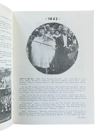 First Black Cinema Arts Festival in New Orleans, 1973