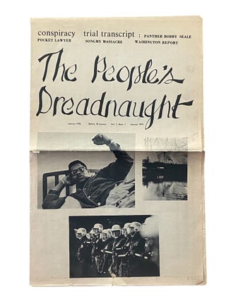 Item #1249 The People’s Dreadnaught; Vol. 1 No. 1 (January 1970