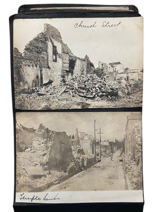 Original 1914 Panama Canal Photo Album with a Typed SIGNED Letter from Franklin Delano Roosevelt
