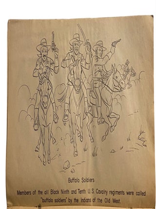 Blacks on the Western Frontier ; Black Historical Coloring Book