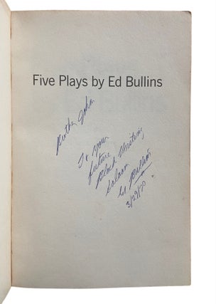 Five Plays by Ed Bullins