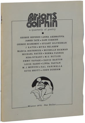 Item #170 Arion's Dolphin. Volume 1, Number 2. Winter 1972