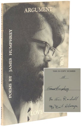 Item #189 Argument for Love. James Humphrey