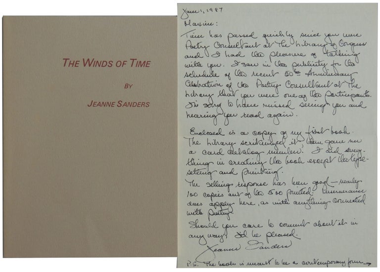 Item #209 The Winds of Time. Jeanne Sanders.