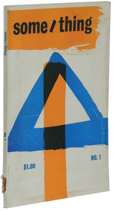 Item #214 Some/Thing. Volume One Number One. Spring 1965. David Antin, eds Jerome Rothenberg
