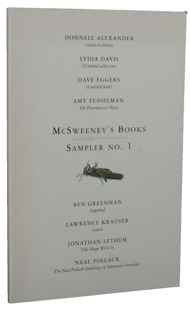 Item #226 McSweeney's Books Sampler No. 1