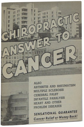 Item #244 Chiropractic Answer to Cancer