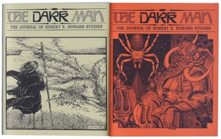 Item #252 The Dark Man: The Journal of Robert E. Howard Studies. Rusty Burke, ed