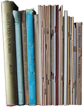 Poetry collection belonging to Sydney King Russell, poet, editor, composer.