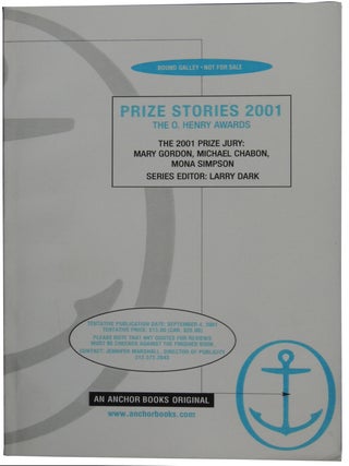 Prize Stories 2001: The O. Henry Awards