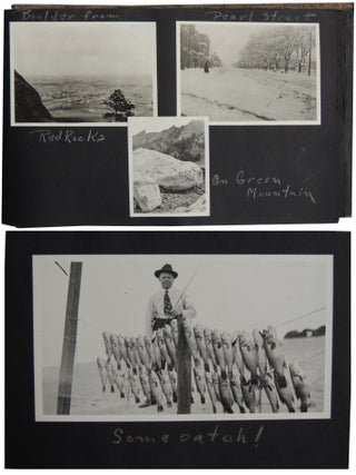 1920s Photo Album: Wisconsin and University of Colorado