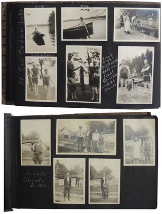1920s Photo Album: Wisconsin and University of Colorado