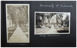 1920s Photo Album: Wisconsin and University of Colorado