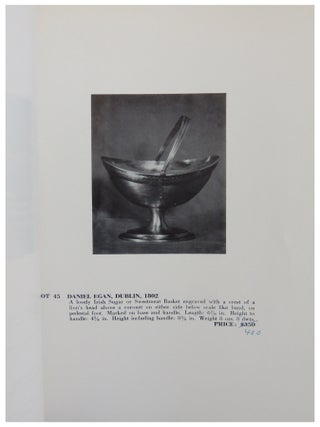 Antique Silver from the collection of Joseph H. Kilian