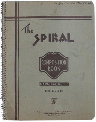 Item #355 WWII Naval Academy Notebook