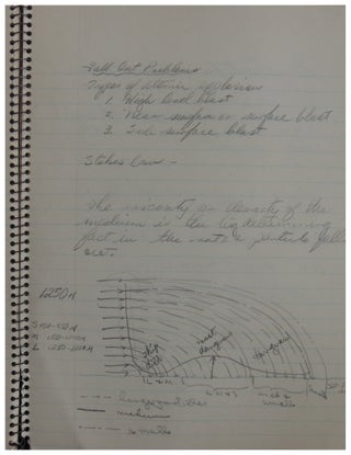 WWII Naval Academy Notebook