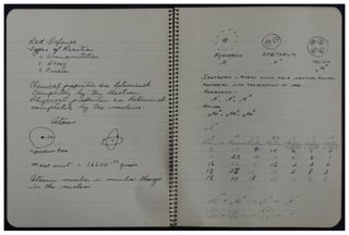 WWII Naval Academy Notebook