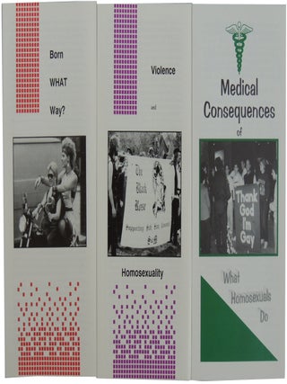 Six (6) Anti-Gay Brochures from the Family Research Institute