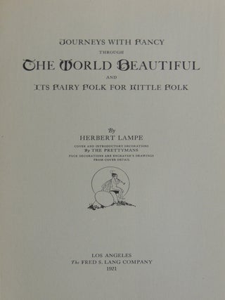 Journeys with Fancy Through the World Beautiful and Its Fairy Folk for Little Folk