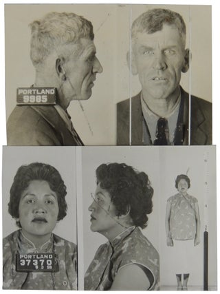 Item #472 Two (2) Portland, Oregon Mug Shots, 1935 and 1959