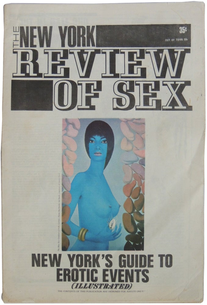 Item #473 The New York Review of Sex. Volume 1 Number 1 (February 1969) and Volume 1 Number 2 (April 1969)
