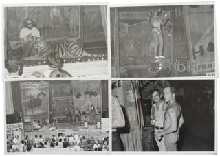 Item #477 Four (4) Circus/Sideshow Photos from San Francisco c. 1978