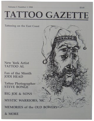 Item #486 Tattoo Gazette Volume I Number 1 1988