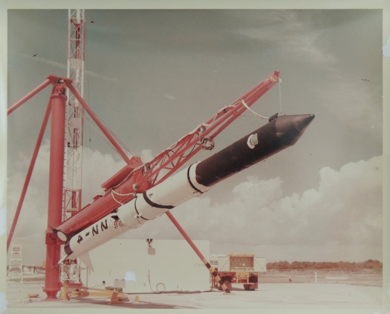 Item #509 Photographs Related to the Blue Scout Air Force Rocket Program, 1960s