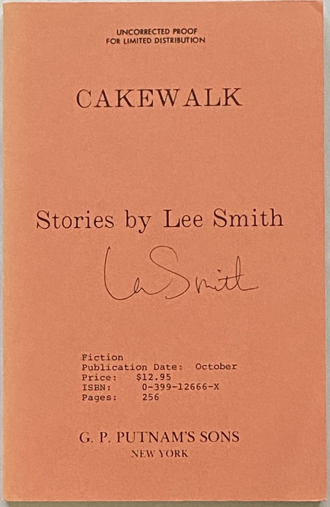 Item #512 Cakewalk. Lee Smith.