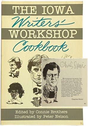 Item #524 The Iowa Writers’ Workshop Cookbook. Connie Brothers