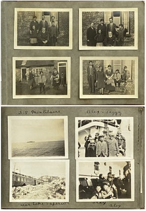 Family Photo Album, c. 1930. Upper Midwest/Canada: Lake Superior/Saskatchewan