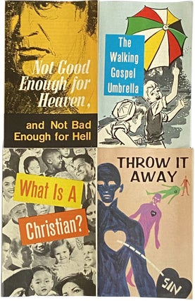72 Religious Tracts from the Union Gospel Press, circa 1970