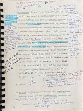 Soul-Winner’s Companion: Verse by Verse Through John from a Soul-Winner’s View